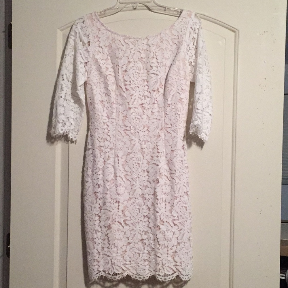 White Lace Dress